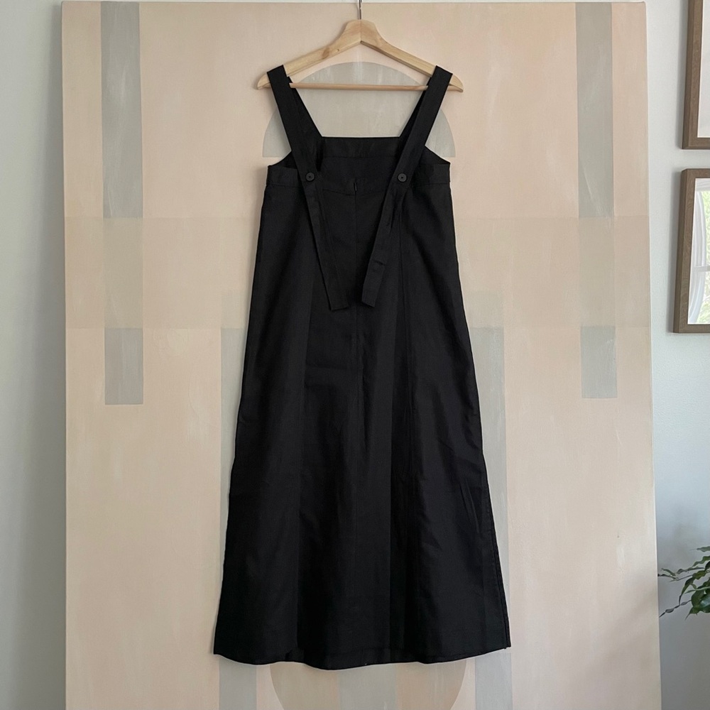 Madewell Black Midi Dress - Picture 3 of 8